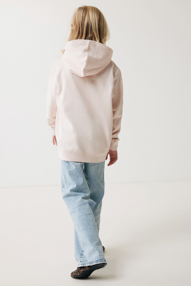 IQONIQ Yengo kids recycled katoen hoodie met steekzakken