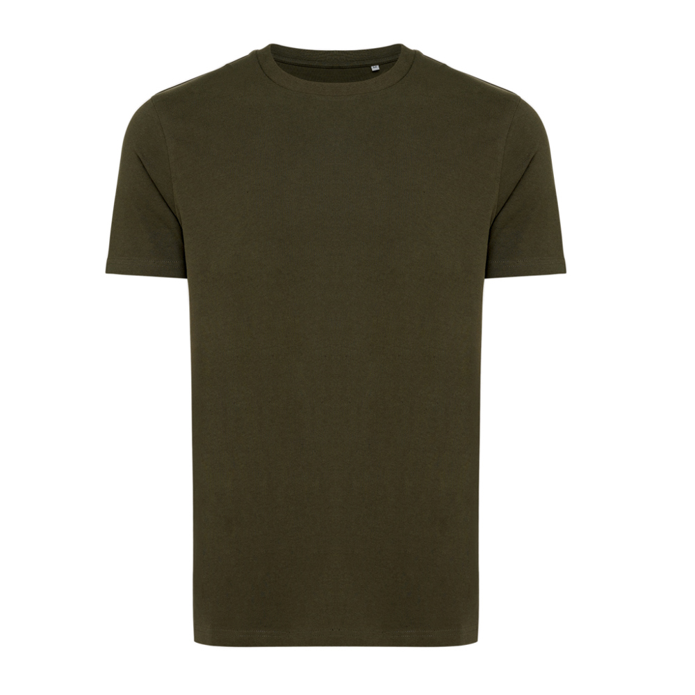 IQONIQ Bryce gerecycled katoen t-shirt - khaki (± PMS 18-0523 TCX)