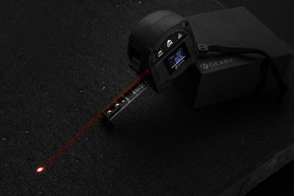 Gear X meetlint van 5M met 30M laser