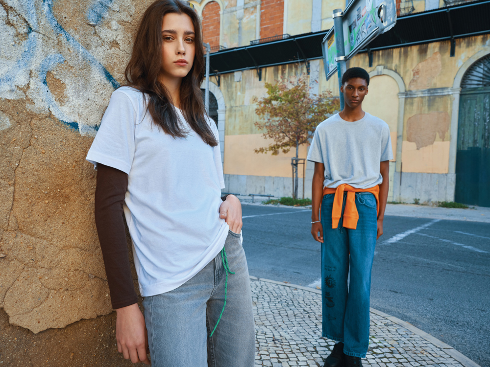 IQONIQ Kakadu relaxed gerecycled katoen t-shirt