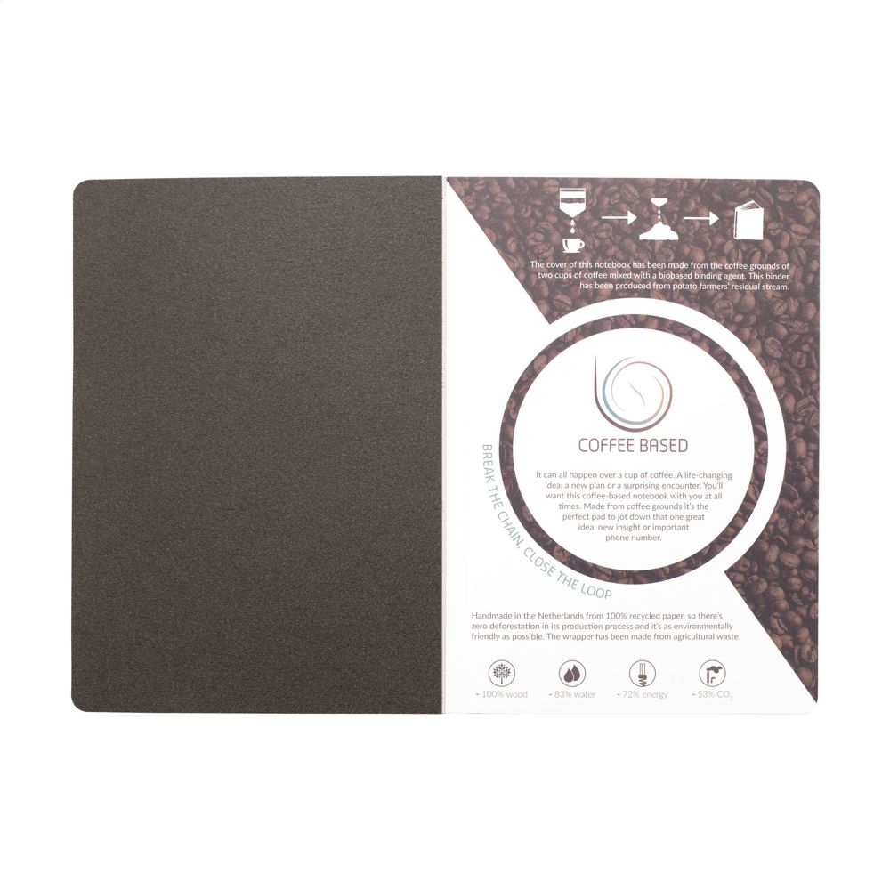 Coffee Notebook A5 notitieboek