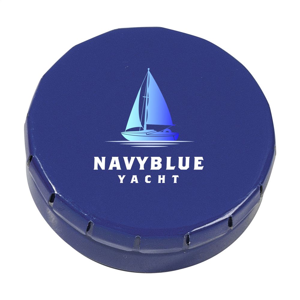 Mini ClicTin pepermuntjes - blauw