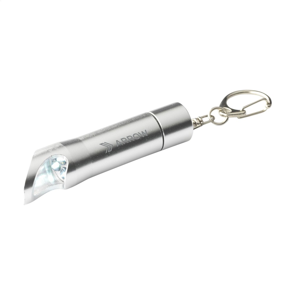 OpenLED lampje/opener - zilver