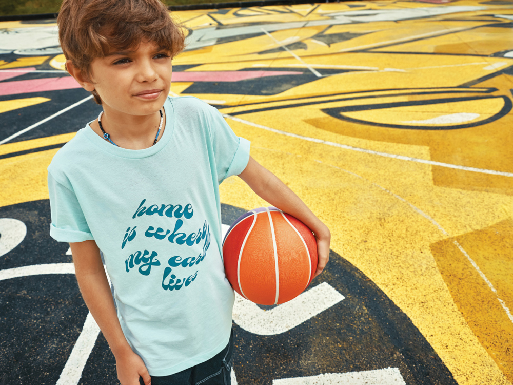 IQONIQ Koli kids lichtgewicht gerecycled katoen t-shirt