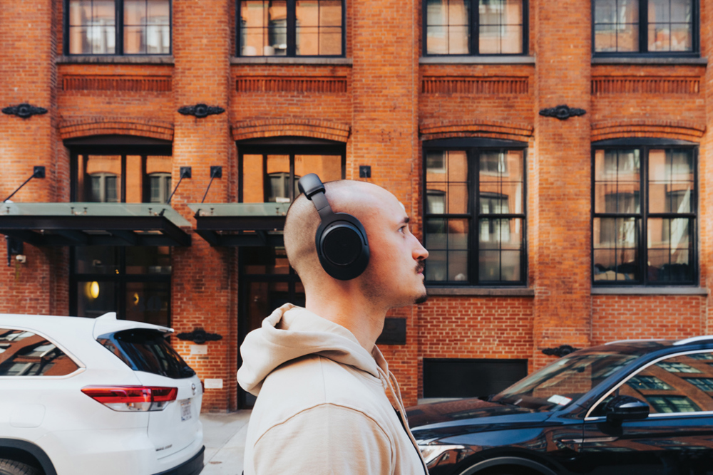 Irvine RCS gerecycled en repareerbare ANC hoofdtelefoon