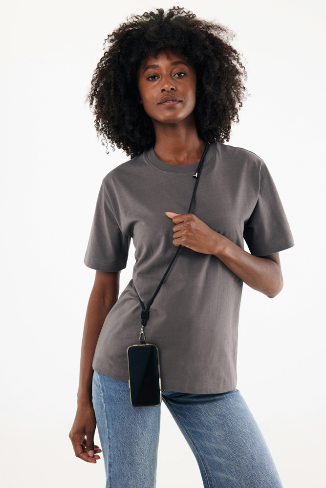 CarryLoop RCS rPET verstelbare lanyard met telefoonhouder