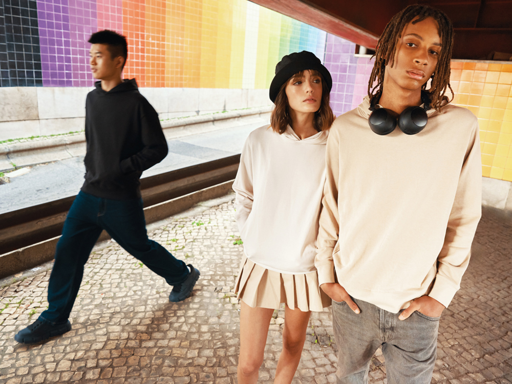 IQONIQ Yengo recycled katoen hoodie met steekzakken