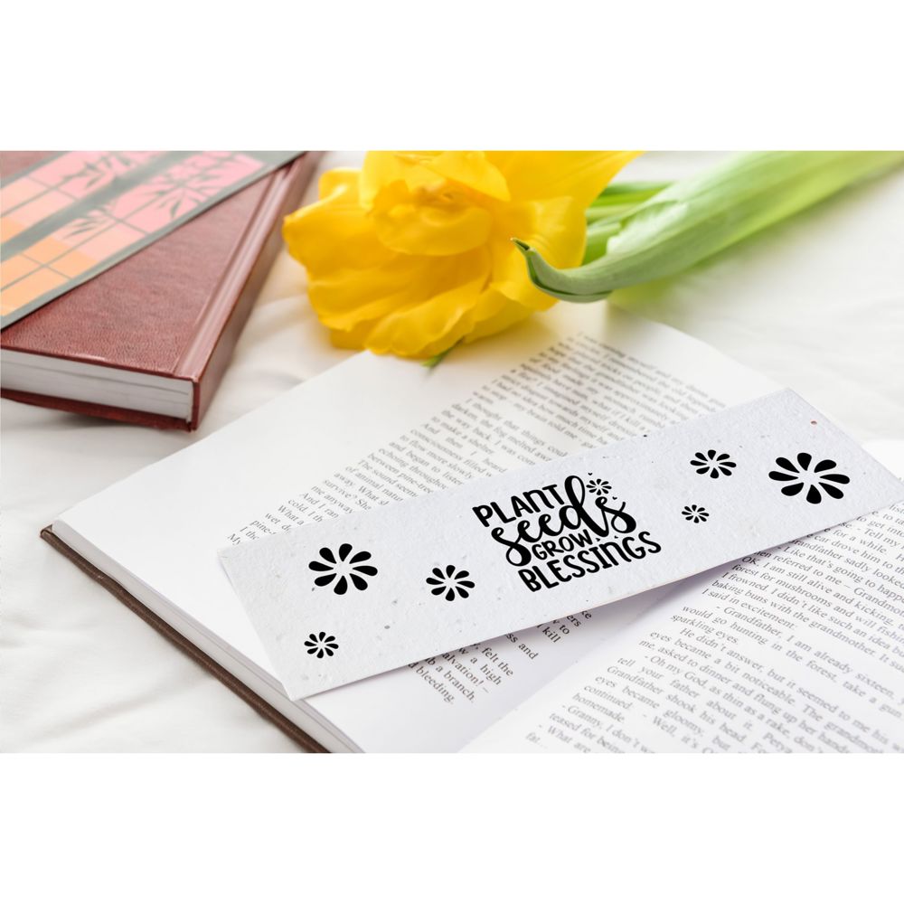 Bookmark Seed Paper (40 g/m²) boekenlegger