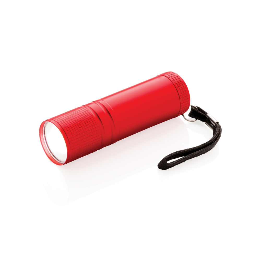 COB zaklamp - rood (± PMS 185)