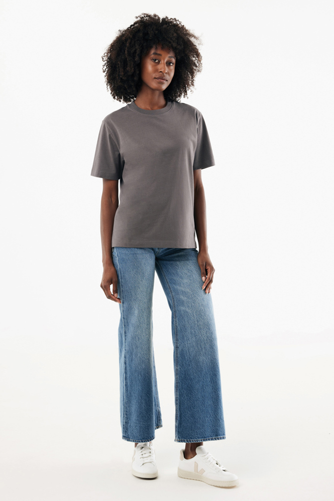 IQONIQ Nikko heavyweight gerecycled katoen t-shirt