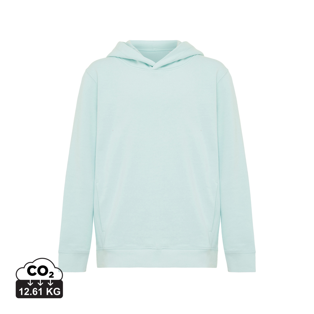 IQONIQ Yengo kids recycled katoen hoodie met steekzakken