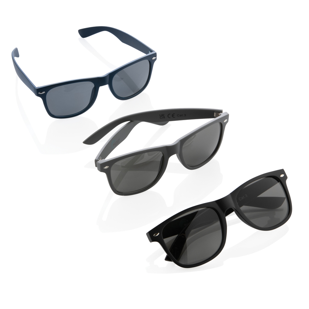 GRS recycled PC plastic zonnebril