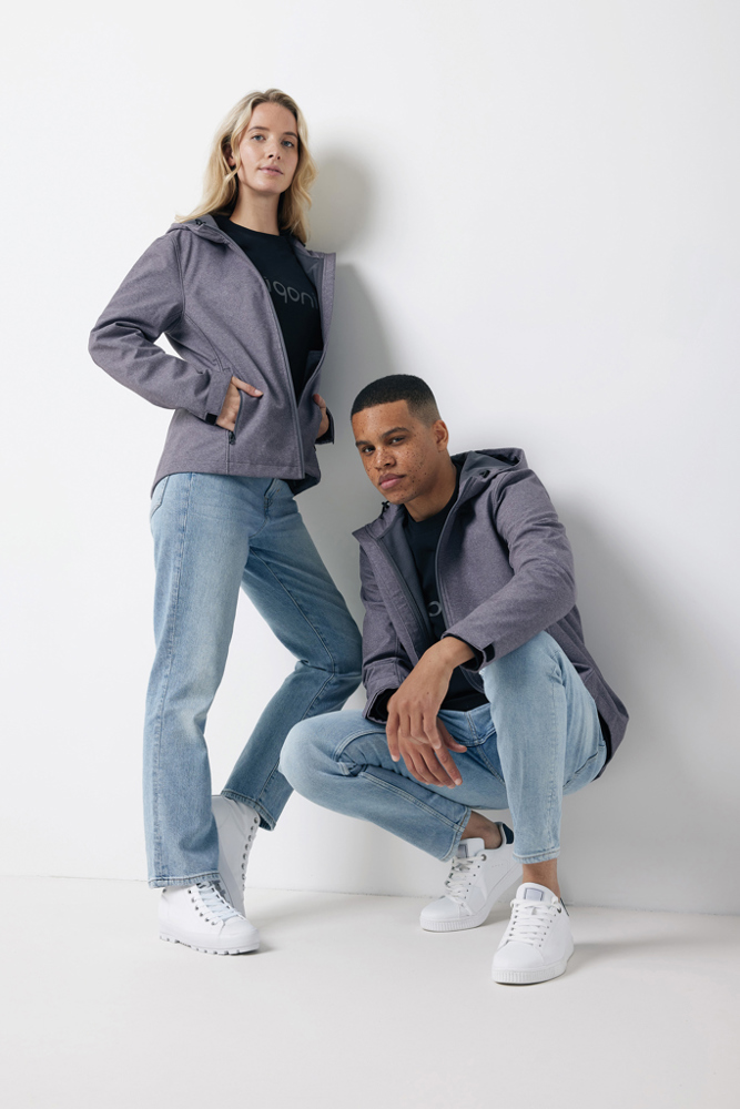 IQONIQ Makalu gerecycled polyester softshell jas