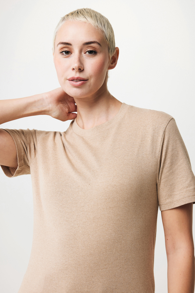IQONIQ Manuel gerecycled katoen t-shirt ongeverfd