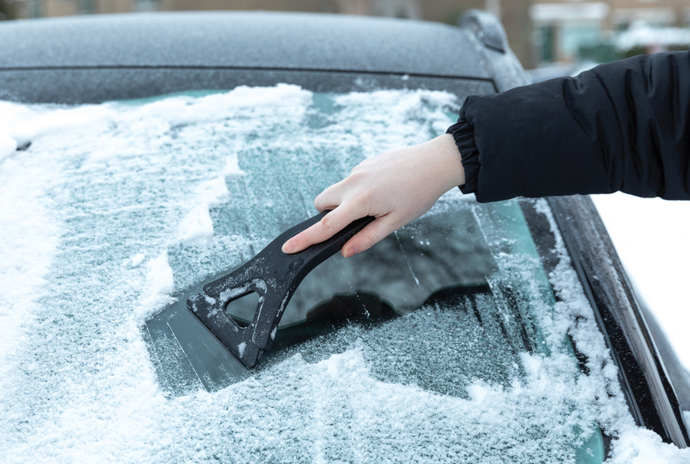 Polard RCS gerecycled plastic ijskrabber 3 in 1