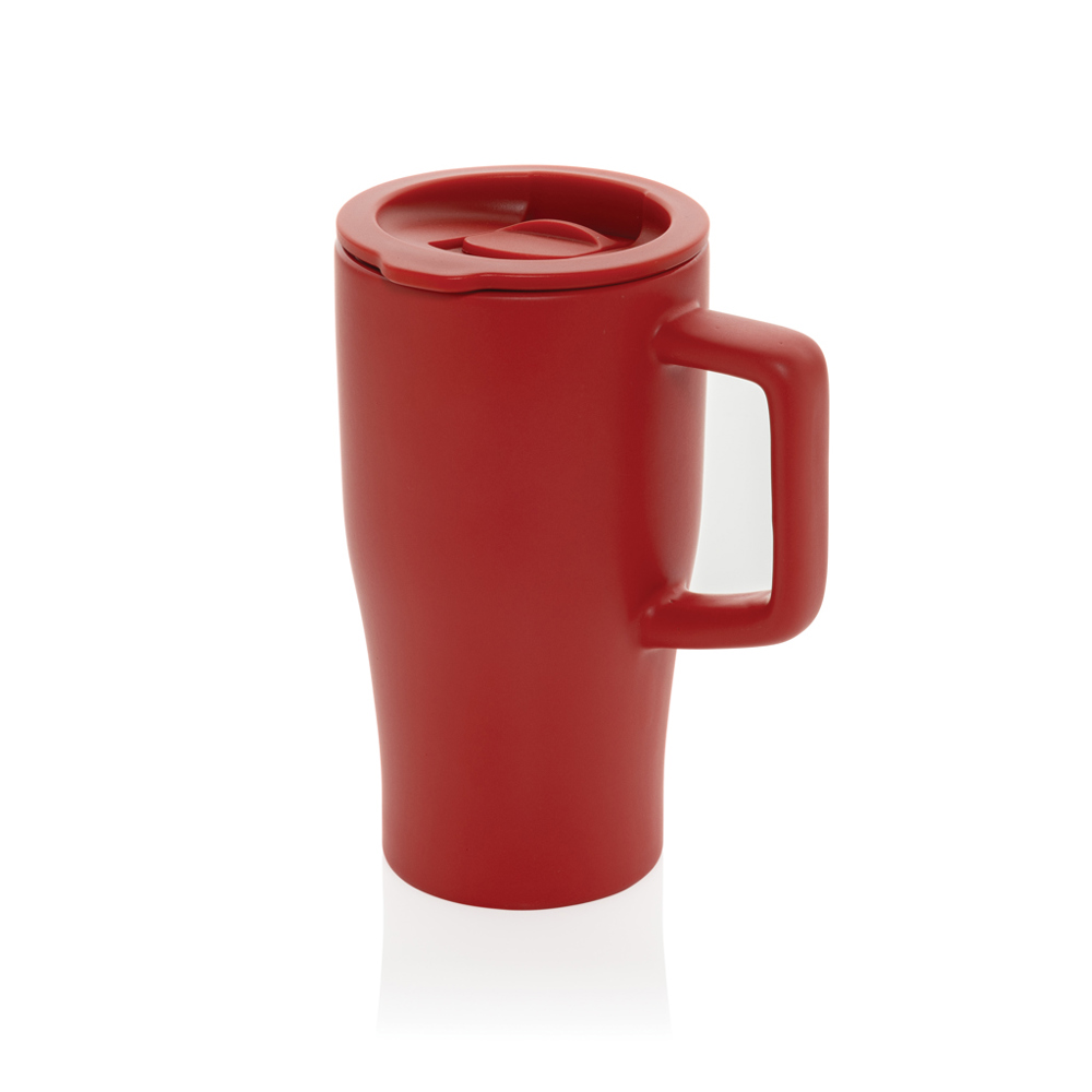 Ceramic Luxe Quencher 490ml - rood (± PMS 19-1662TCX)