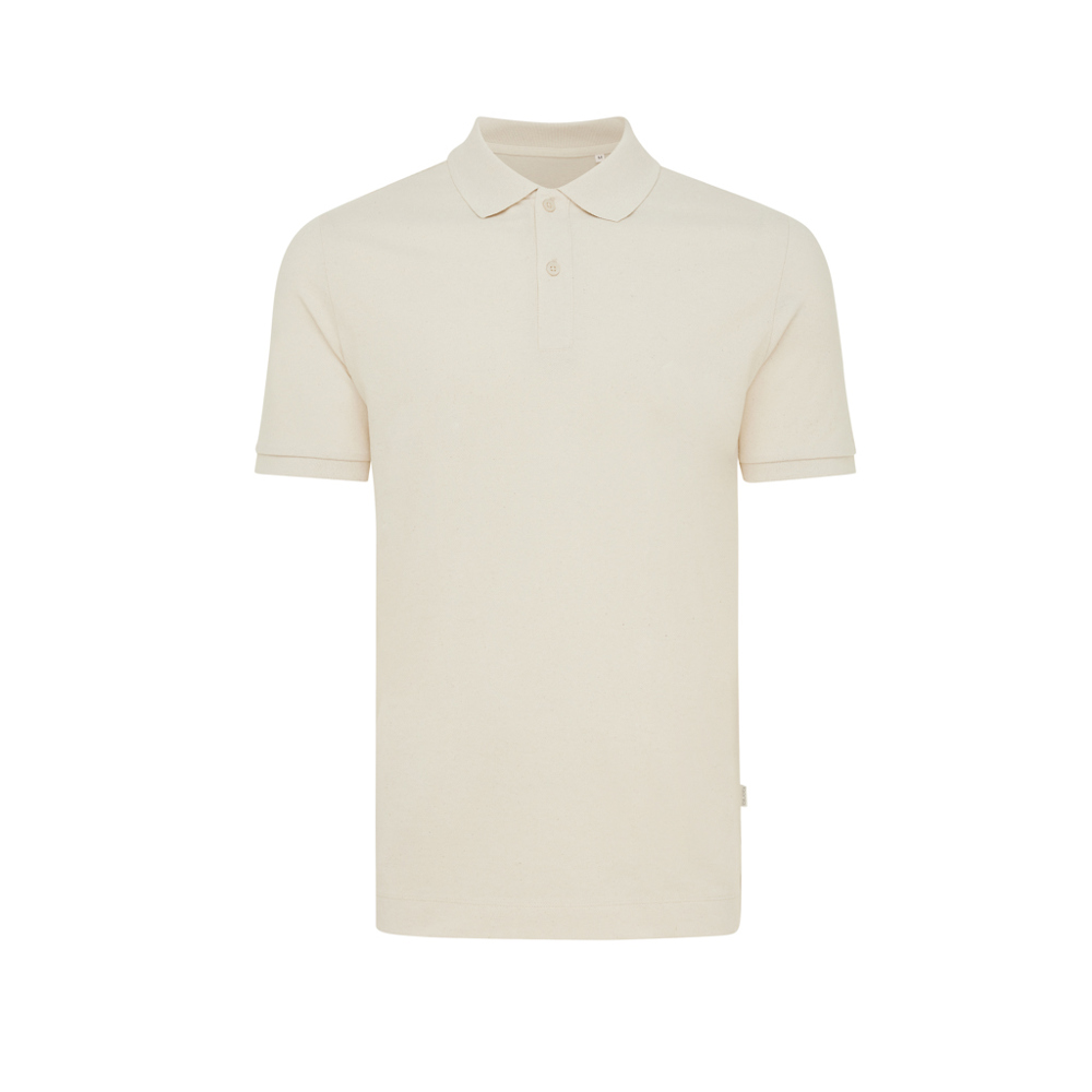 IQONIQ Yosemite gerecycled katoen pique polo - natural raw (± PMS natural raw undyed)