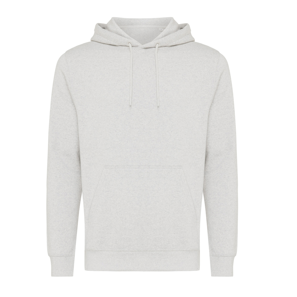 IQONIQ Rila lichtgewicht gerecycled katoen hoodie - light heather grey (± PMS light heather grey)