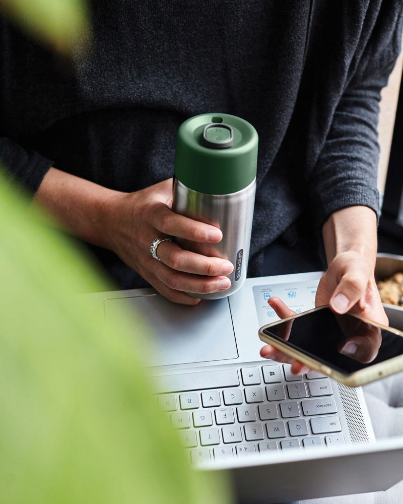 Black+Blum geisoleerde lekvrije reisbeker 340ml.