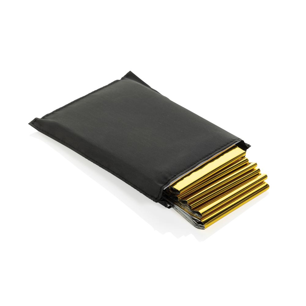 Solra-nooddeken in RCS RPET-etui