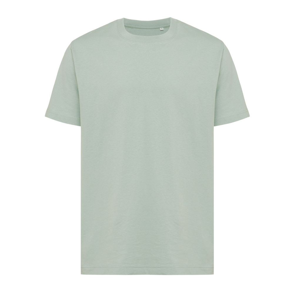 IQONIQ Kakadu relaxed gerecycled katoen t-shirt - iceberg green (± PMS 15-5205 TCX)