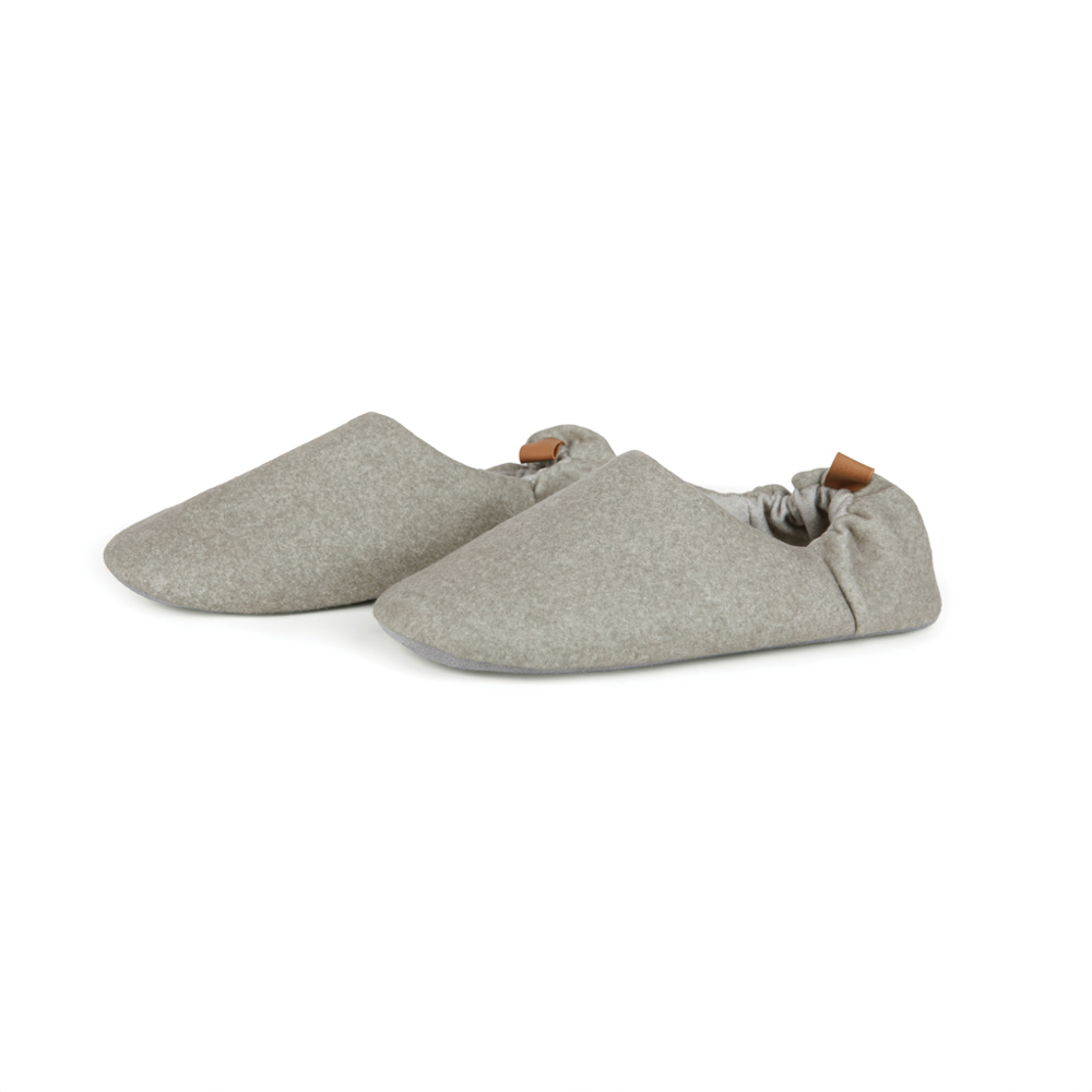 VINGA Moulton RCS RPETslippers S/M - groen, timber wolf (± PMS 15-1306 TPG/ ± PMS 17-1310 TPG)