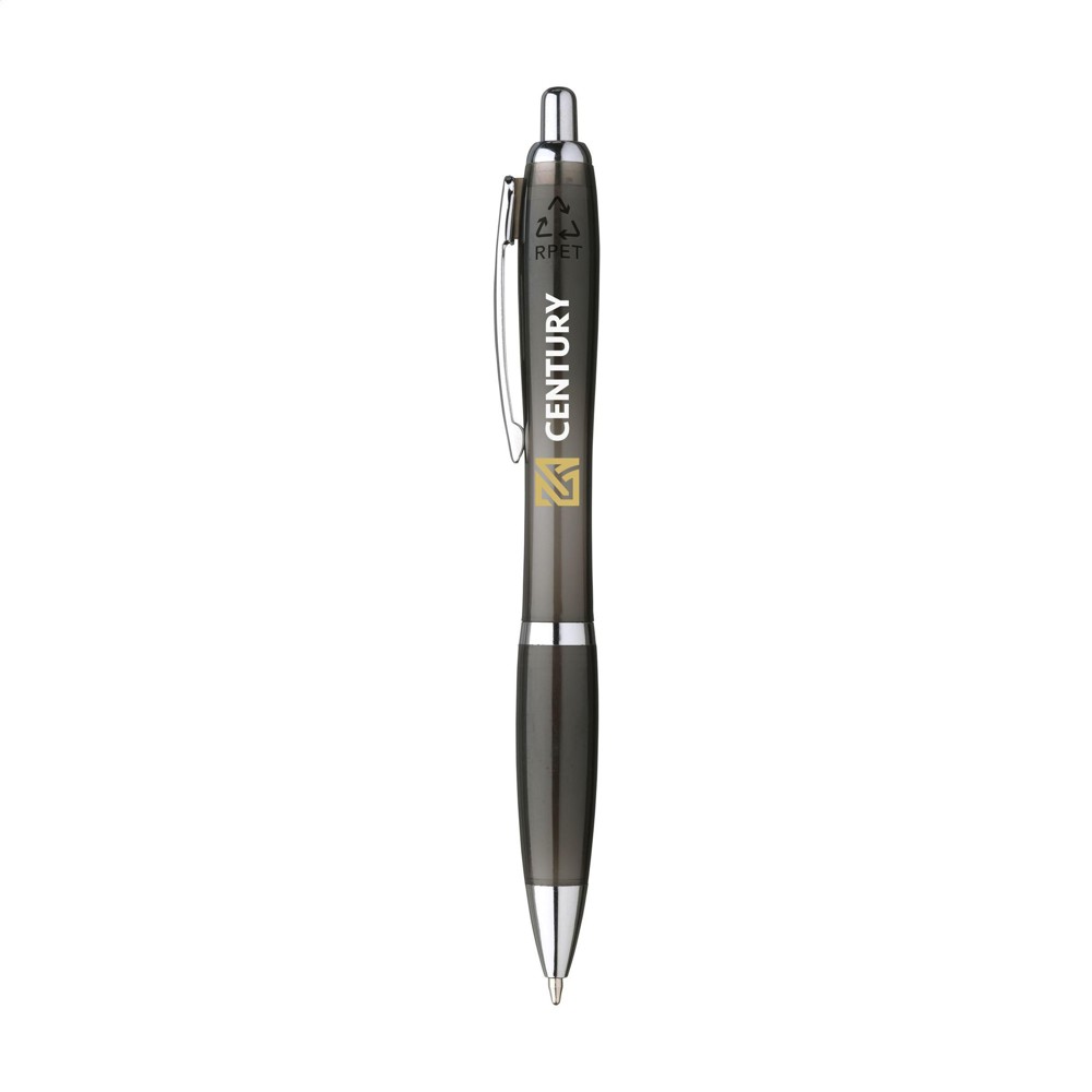 Athos GRS RPET pennen - zwart (± PMS Black)
