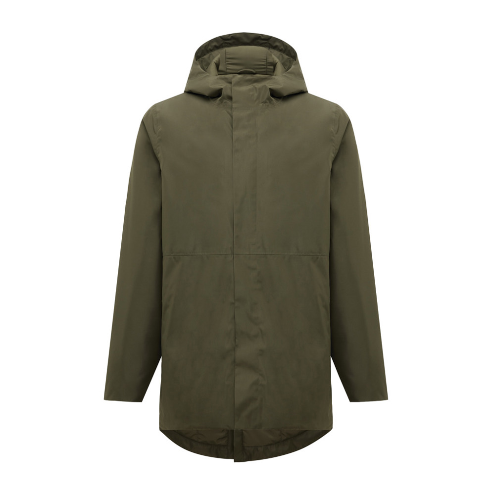 IQONIQ Thelon recycled polyester parka - khaki (± PMS 18-0523 TCX)