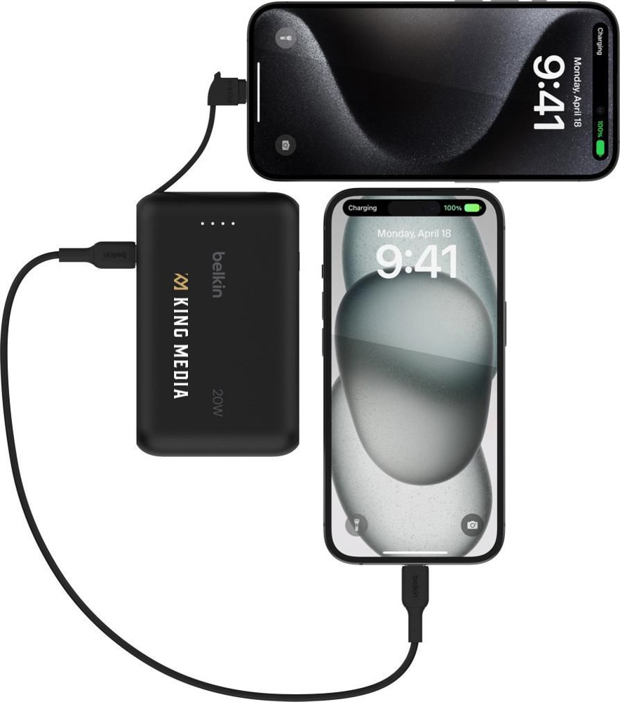 Belkin BoostCharge PowerBank 10K Integrated Cable