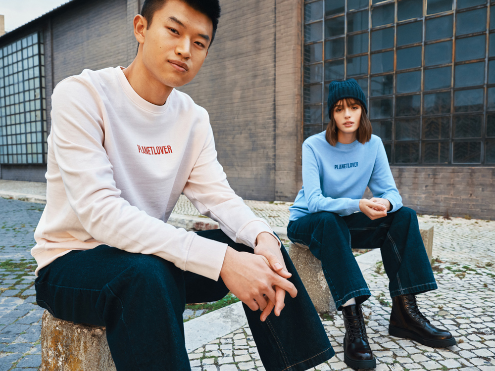 IQONIQ Etosha lichtgewicht gerecycled katoen sweater