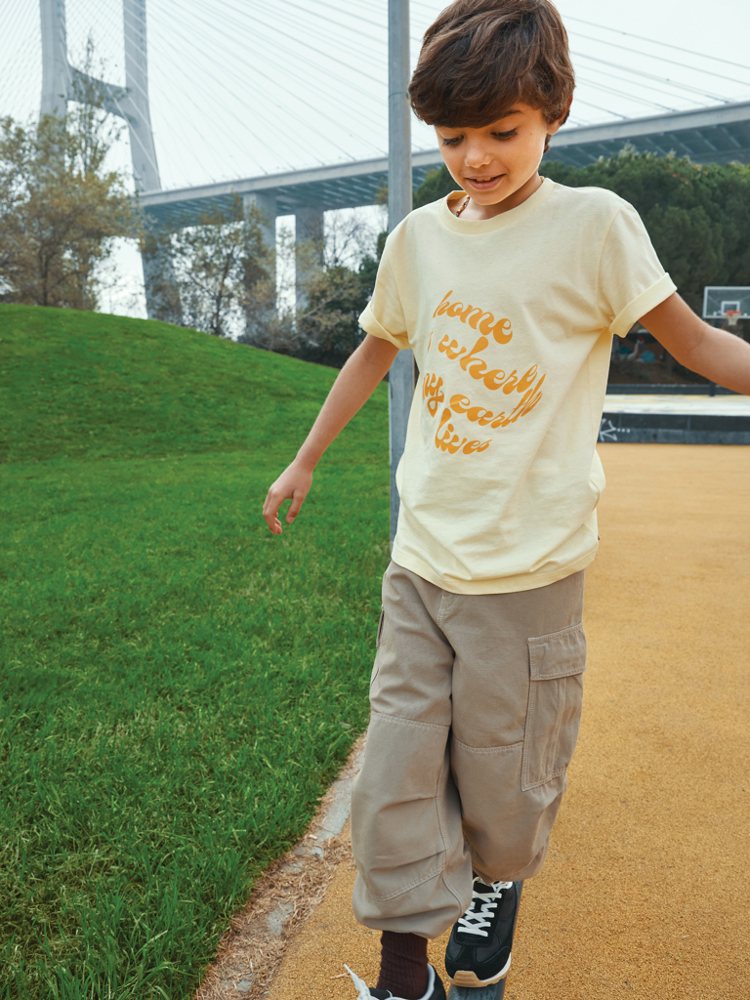 IQONIQ Koli kids lichtgewicht gerecycled katoen t-shirt