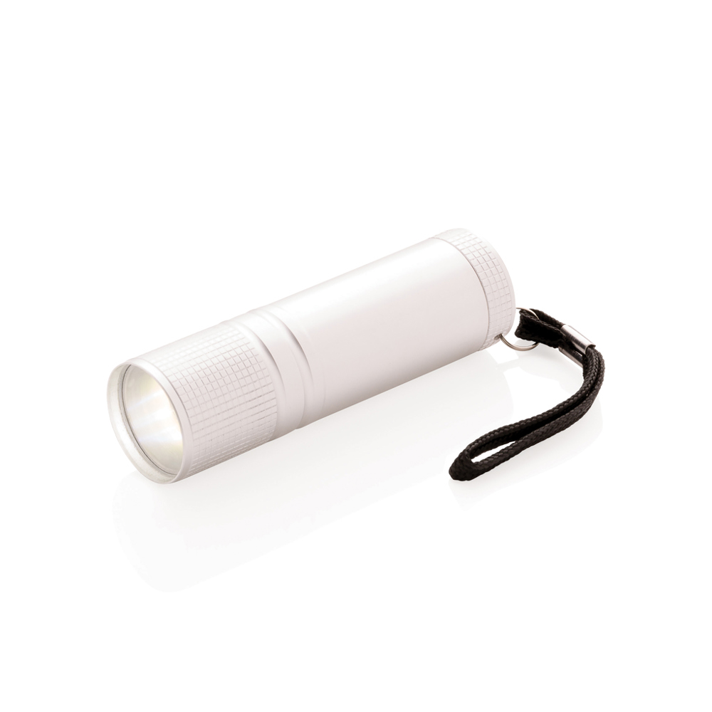 COB zaklamp - zilver (± PMS 428)