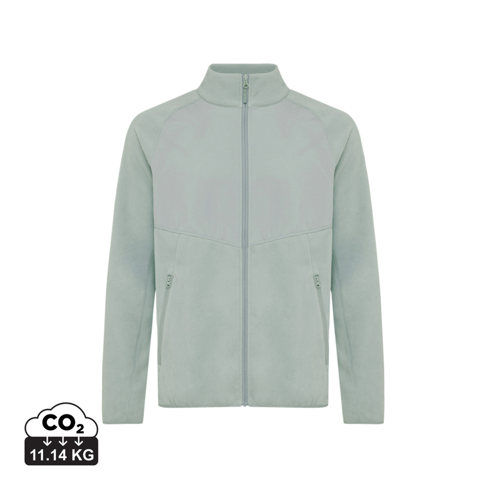 IQONIQ Talung gerecycled polyester fleece jas met rits