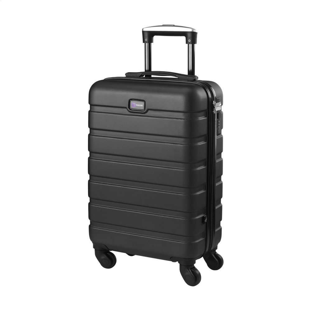 Amsterdam Trolley GRS Recycled ABS - zwart