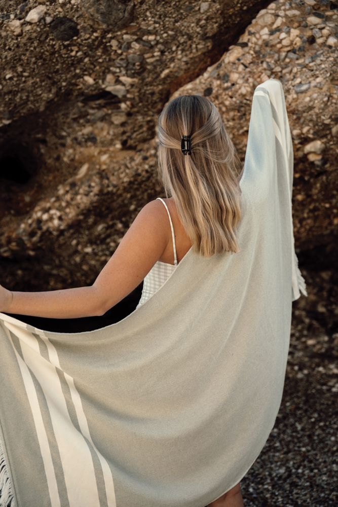 VINGA Tolo terry hamam handdoek