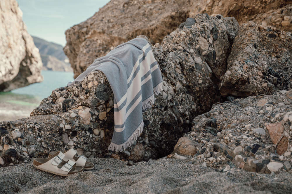 VINGA Tolo terry hamam handdoek