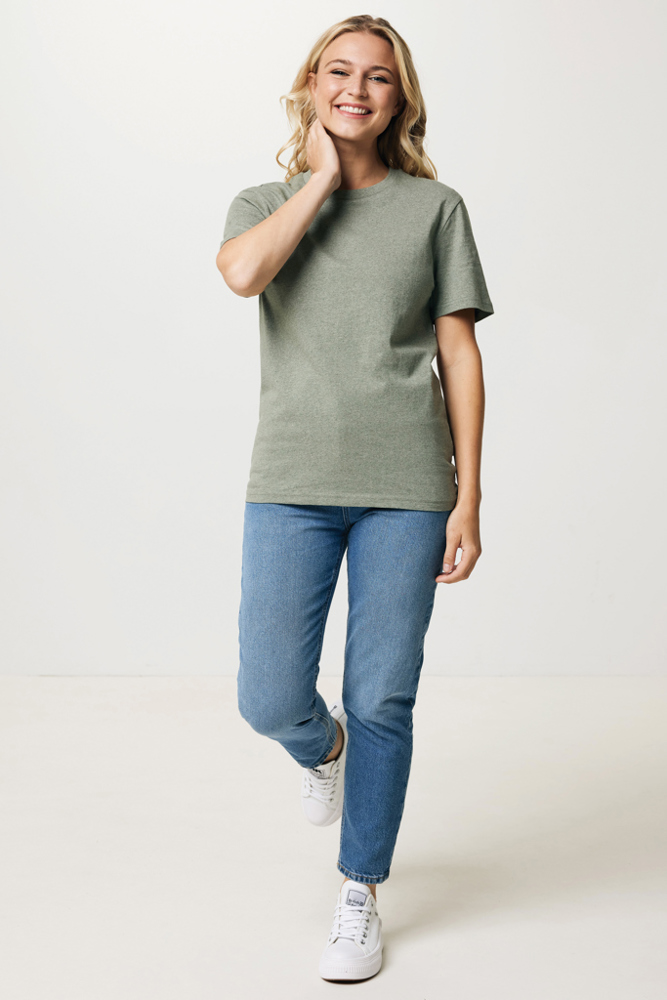 IQONIQ Manuel gerecycled katoen t-shirt ongeverfd