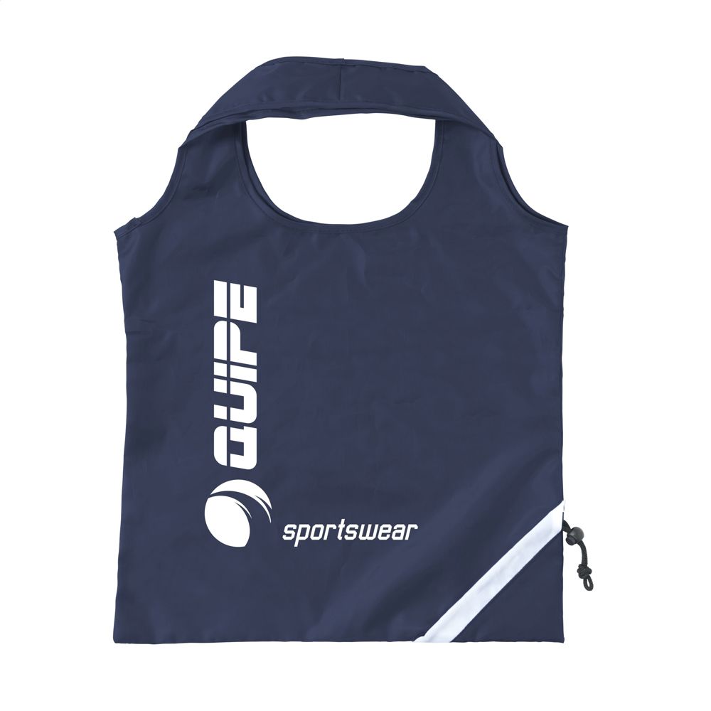 Strawberry opvouwbare tas - donkerblauw