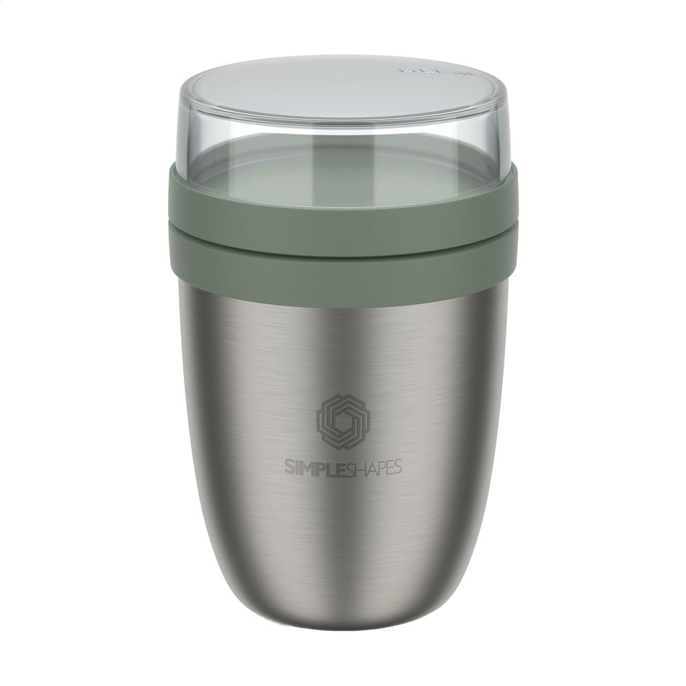 Mepal Insulated RVS Lunchpot Ellipse 500 ml - nordic sage
