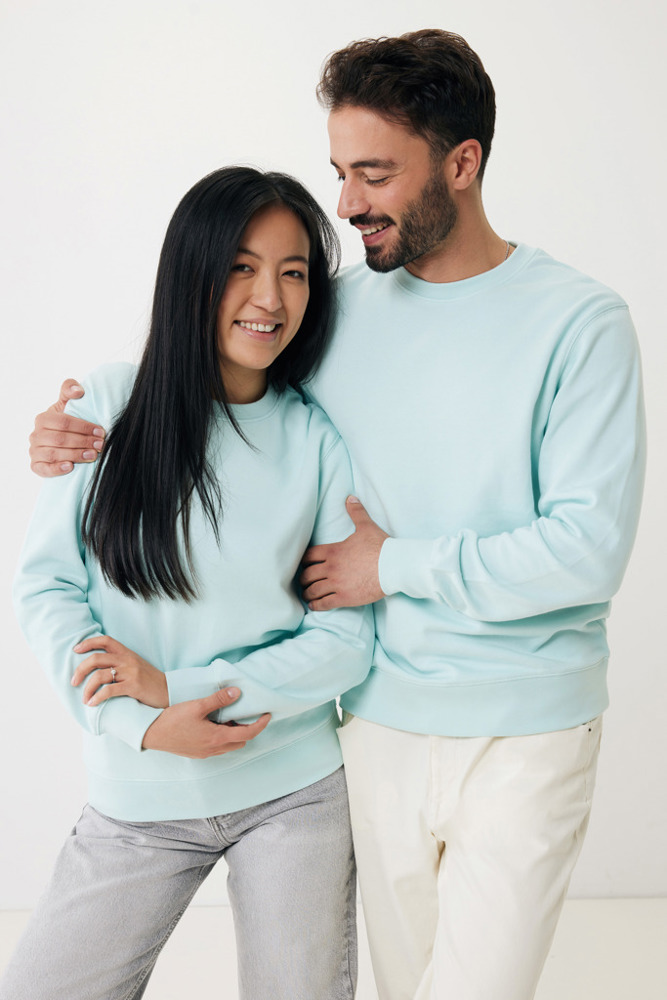 IQONIQ Etosha lichtgewicht gerecycled katoen sweater