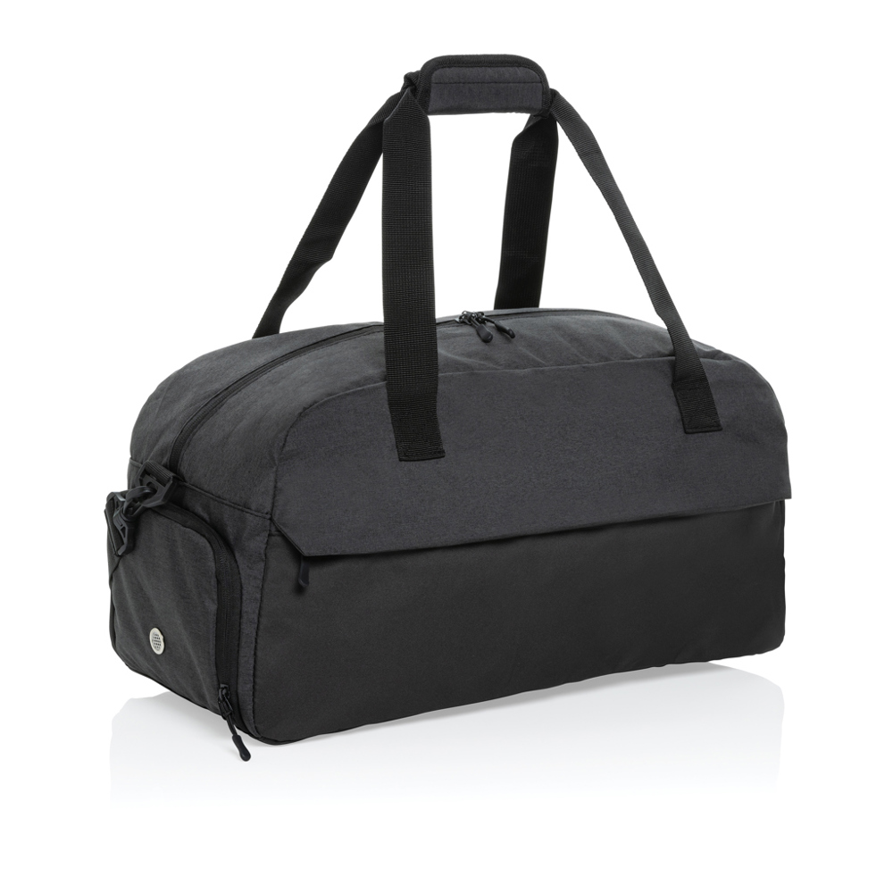 Kazu AWARE™ RPET basic weekendtas - zwart (± PMS Black)