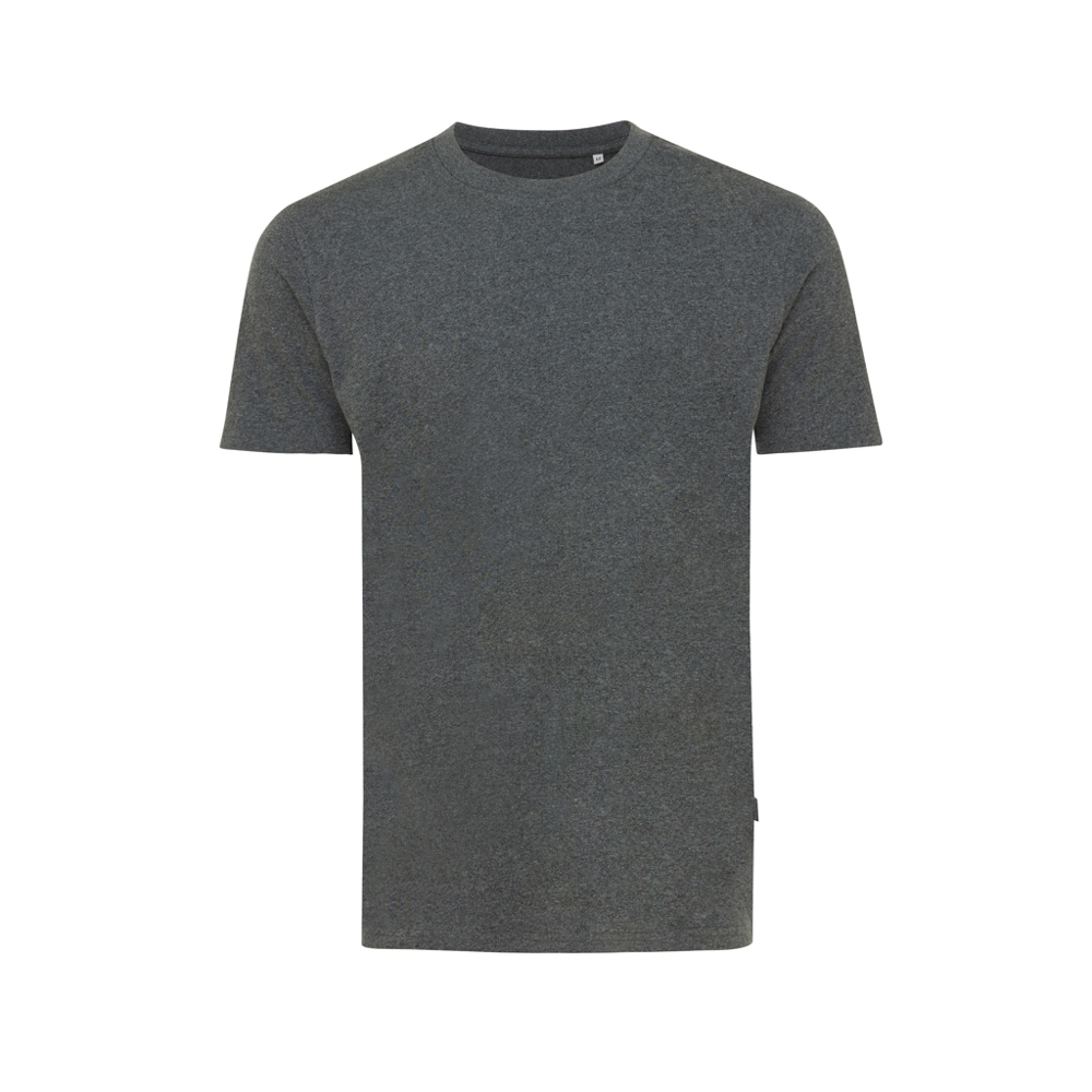 IQONIQ Manuel gerecycled katoen t-shirt ongeverfd - heather anthracite (± PMS heather anthracite)
