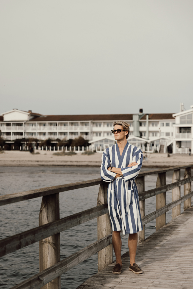 VINGA Ornos GRS katoenen hamam badjas L/XL