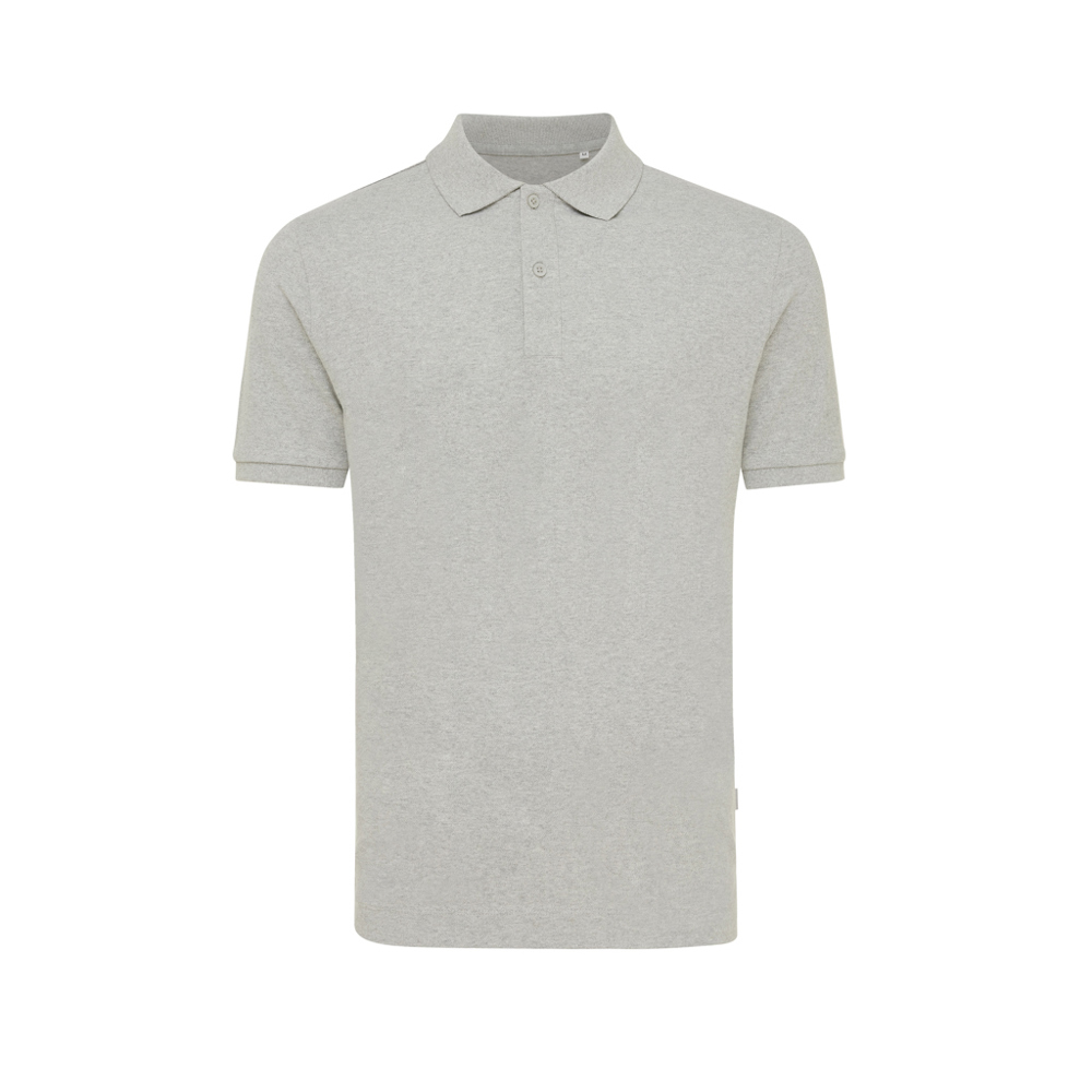 IQONIQ Yosemite gerecycled katoen pique polo - heather grey (± PMS heather grey)