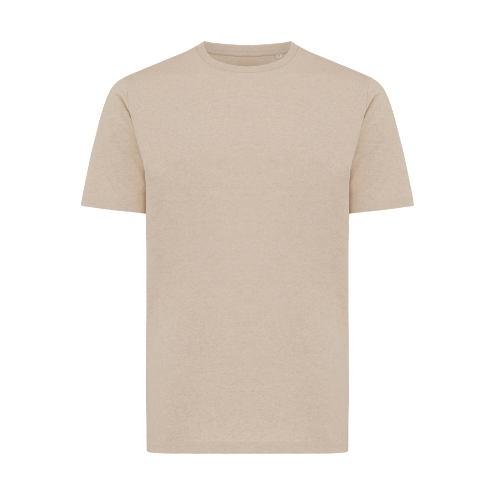 IQONIQ Sierra lichtgewicht gerecycled katoen t-shirt - light heather brown (± PMS light heather brown)