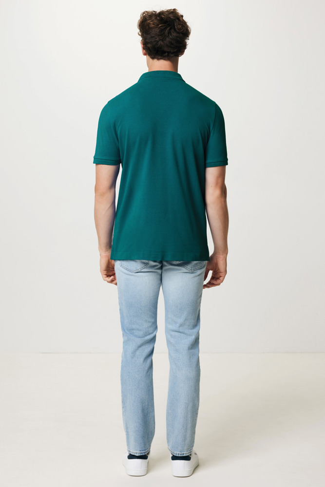 IQONIQ Yosemite gerecycled katoen pique polo