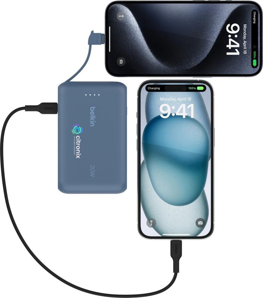 Belkin BoostCharge PowerBank 10K Integrated Cable