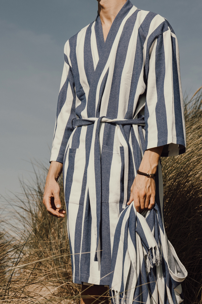 VINGA Ornos GRS katoenen hamam badjas L/XL