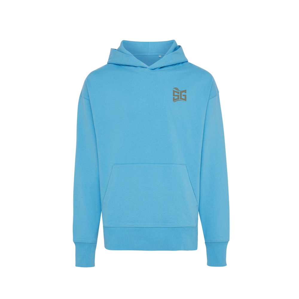 IQONIQ Yoho gerecycled katoen relaxed hoodie