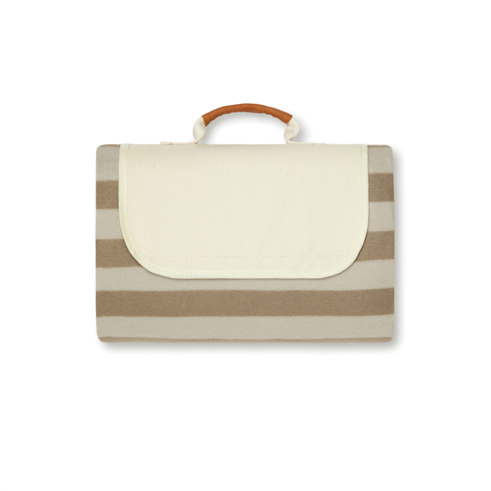 VINGA Alba GRS RPET picknickkleed S - bruin (± PMS 16-1315 TPG)